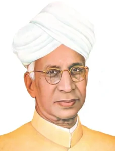 Sarvepalli Radhakrishnan, born on September 5, 1888,